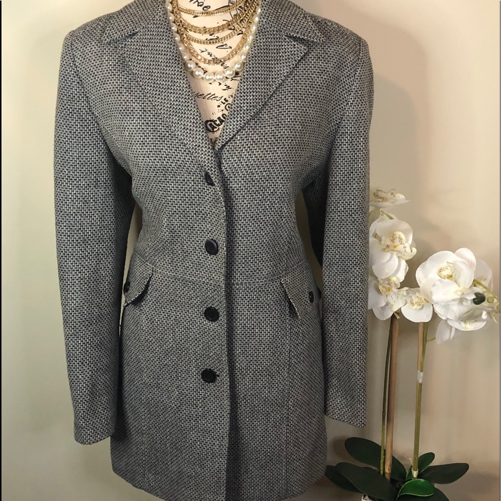 Larry Levine Suits Blazer/Coat Sz 10